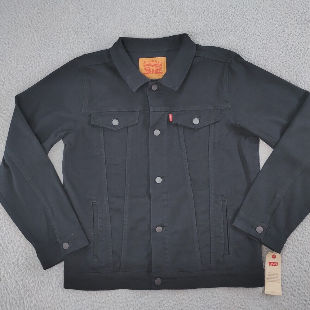 Levi's Black Denim Shirt Jacket Youth XL (13 - 15 years) Normcore NEW NWT 2015